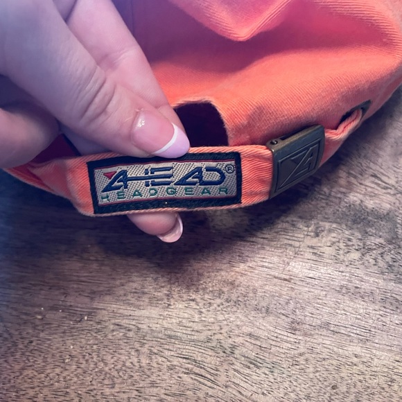 VINTAGE Longaberger Orange Ballcap Baseball Hat One Size Original - Picture 4 of 4